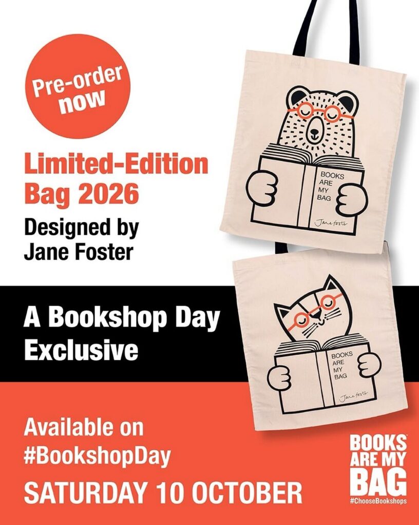 Books Are My Bag | 2026 | Jane Foster Tote Bag