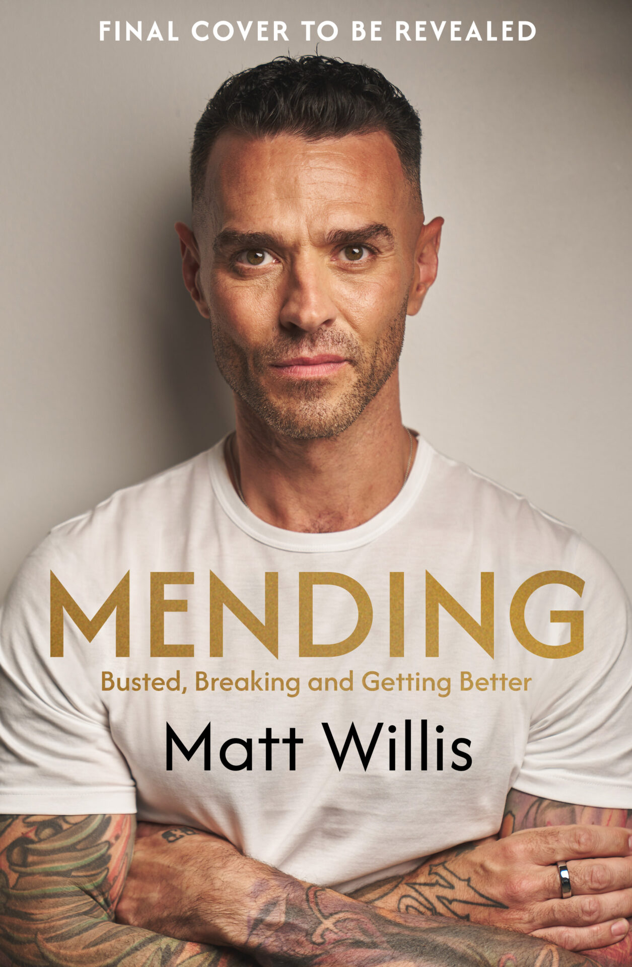 Busted, Burned out and Getting Better. SIGNED Mending by Matt Willis
